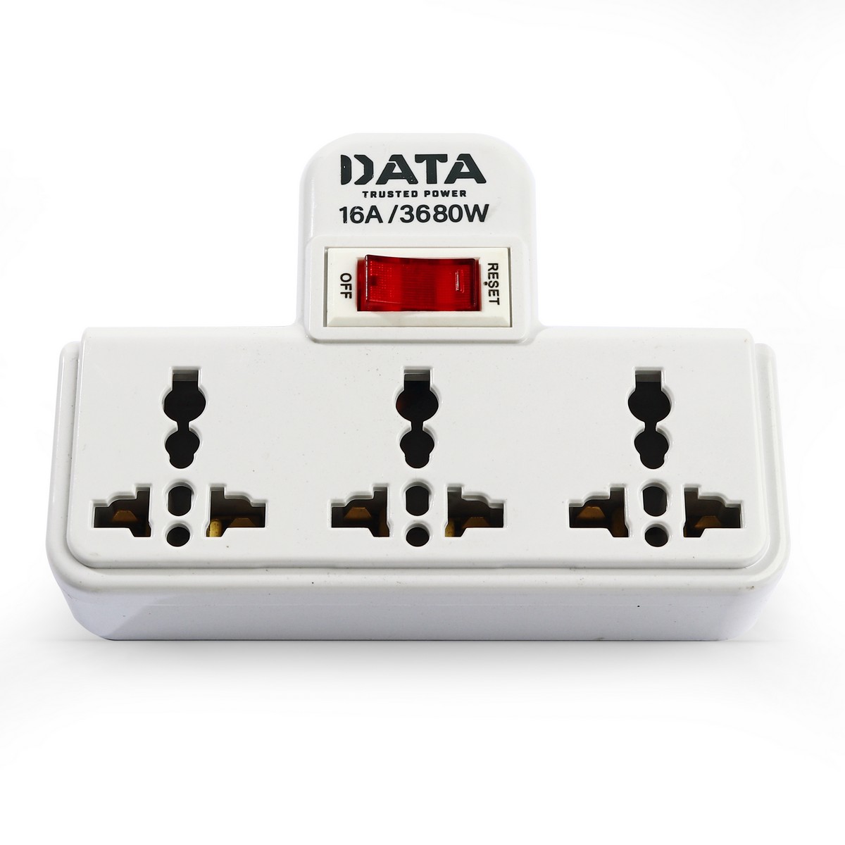 ช่อง 1สวิตช์ 16A DATA รุ่น AD365ADAPTER UNIVERSAL 3 ราคา ฿180