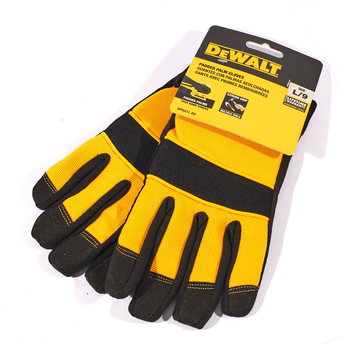 ถุงมือ อเนกประสงค์แบบหนา ไซส์ L DEWALT รุ่น DPG21L ราคา ฿750