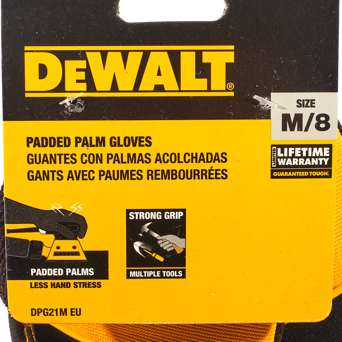 ถุงมือ อเนกประสงค์ แบบหนา ไซส์ M DEWALT รุ่น DPG21M รูปที่ 3