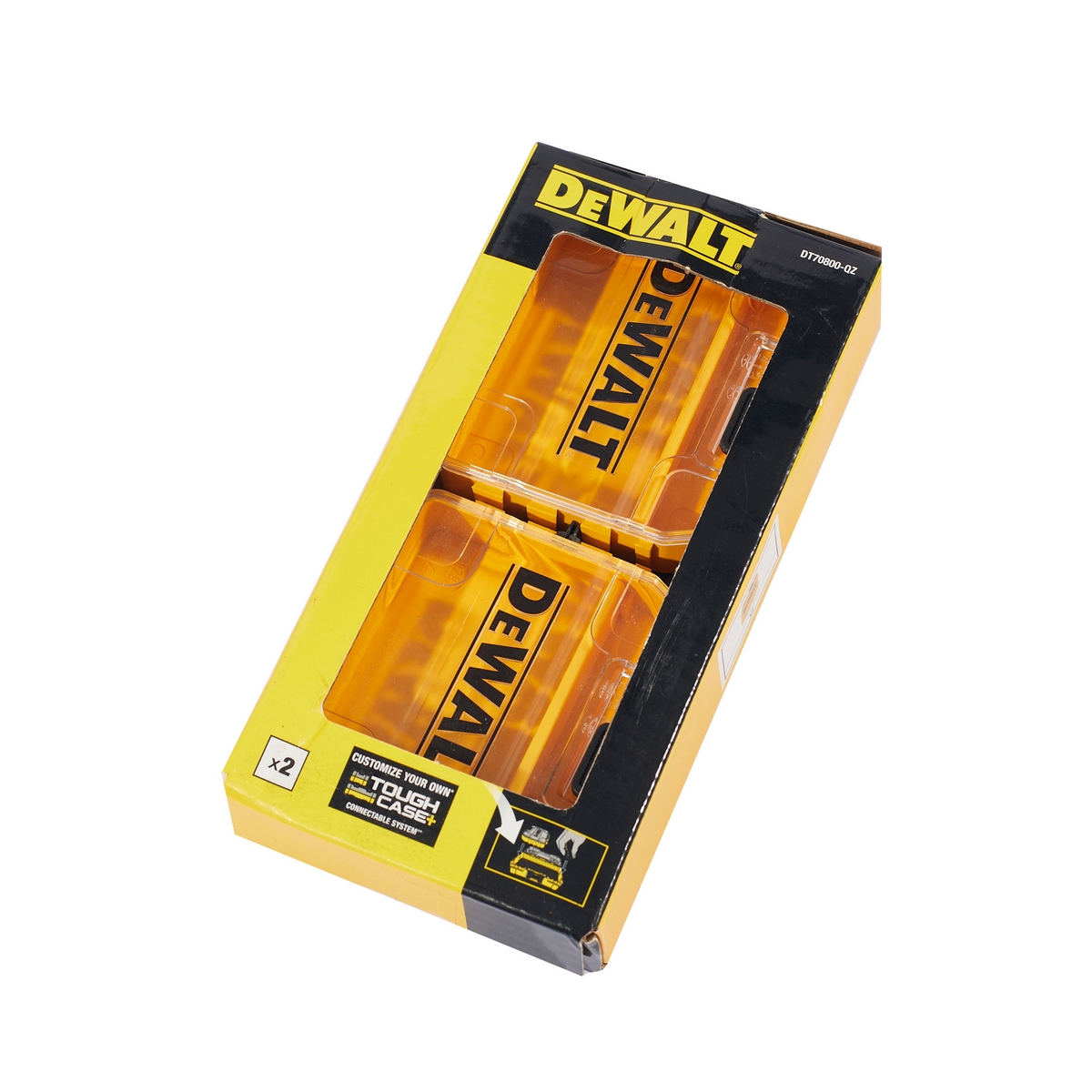 กล่อง(TOUGH CASE) TSTAK 2กล่อง/ชุด DEWALT รุ่น DT70800-QZ รูปที่ 3