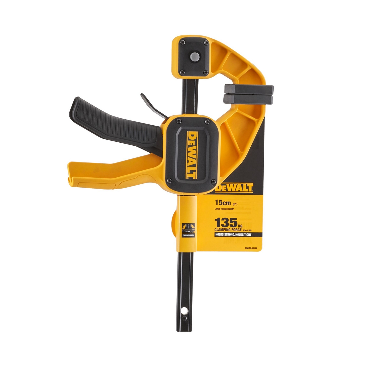 แคลมป์จับชิ้นงาน 6 นิ้ว/15ซม แรงบีบ135กก DEWALT รุ่น DWHT0-83192 รูปที่ 3