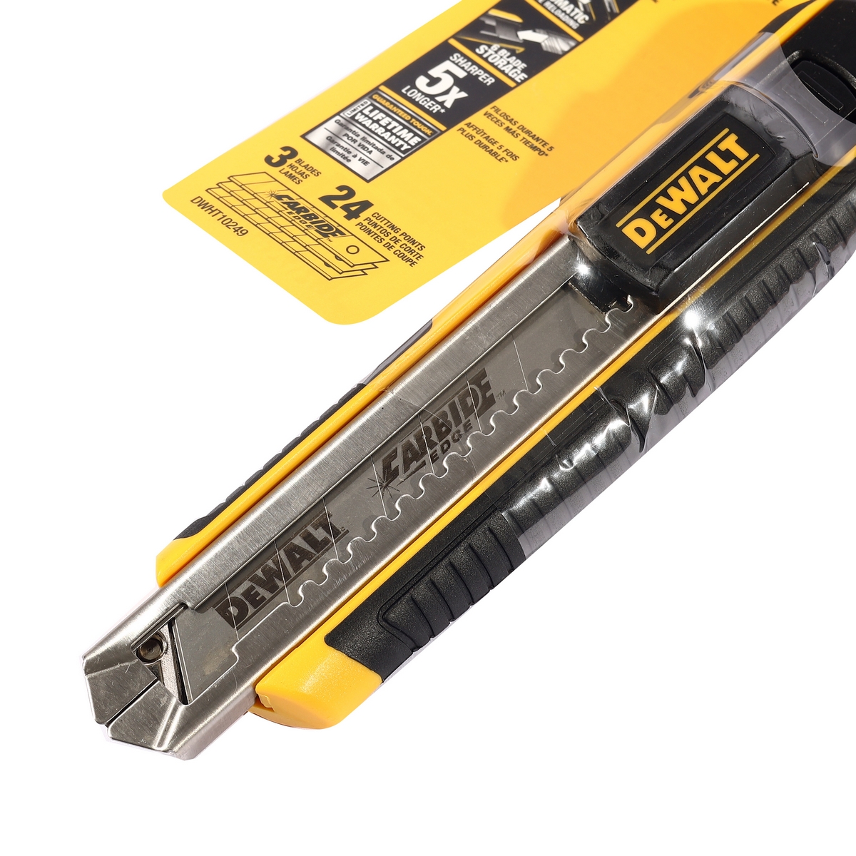 มีดคัตเตอร์ คาร์ไบด์ ขนาด 18 มม. DEWALT รุ่น DWHT10249-30 รูปที่ 3
