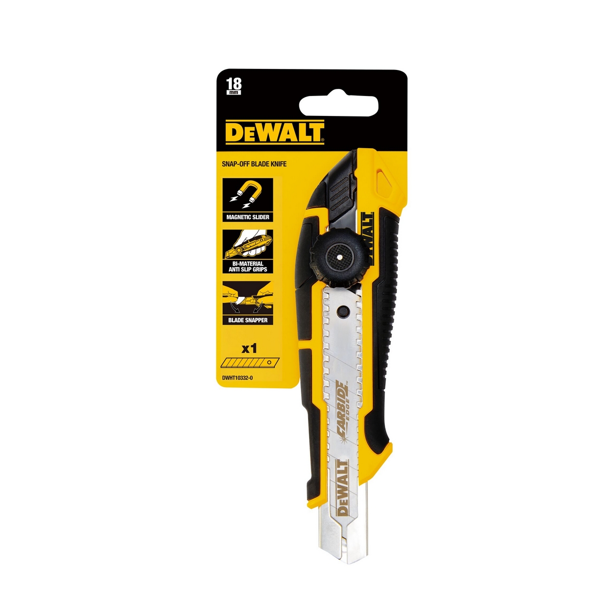 มีดคัตเตอร์ ขนาด 18 มม. DEWALT รุ่น DWHT10332-030 รูปที่ 3