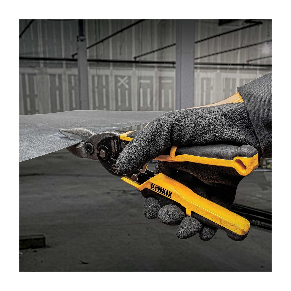 กรรไกรตัดสังกะสี ERGO AVIATION SNIP หัวตรง DEWALT รุ่น DWHT14675-0 รูปที่ 3