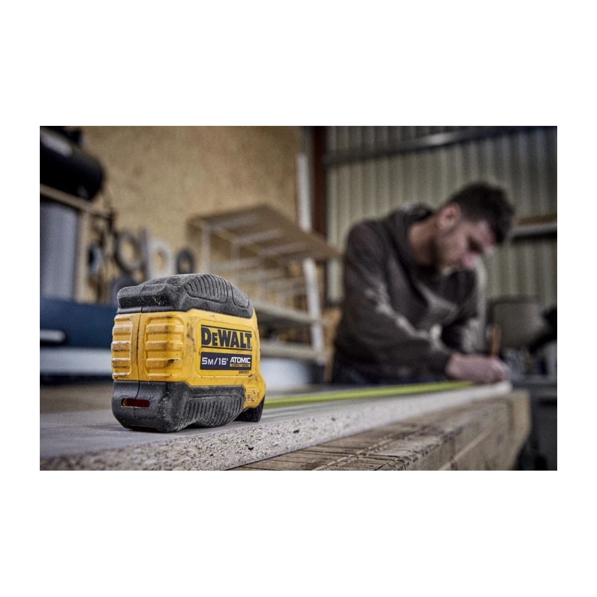 ตลับเมตร ATOMIC 5ม. ใบวัดพิมพ์2หน้า DEWALT รุ่น DWHT38112-30 รูปที่ 4
