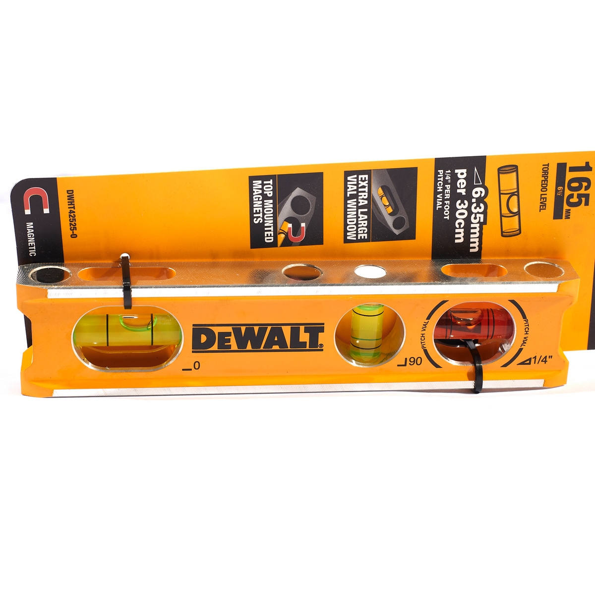 ระดับน้ำ BILLET LEVEL ขนาด 165 มม. DEWALT รุ่น DWHT42525-0 รูปที่ 4