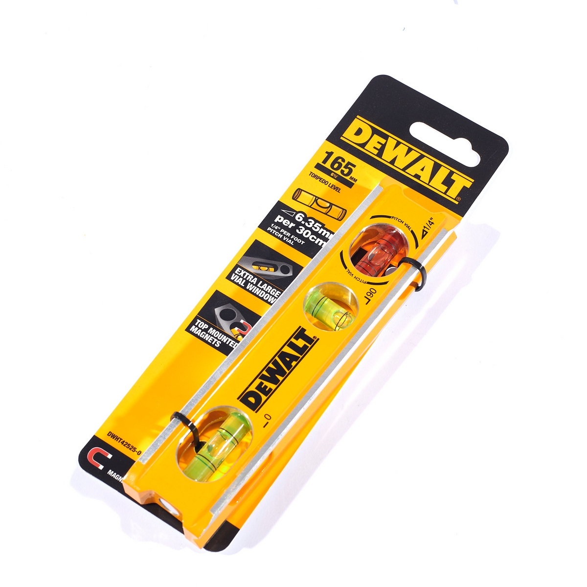 ระดับน้ำ BILLET LEVEL ขนาด 165 มม. DEWALT รุ่น DWHT42525-0 รูปที่ 2