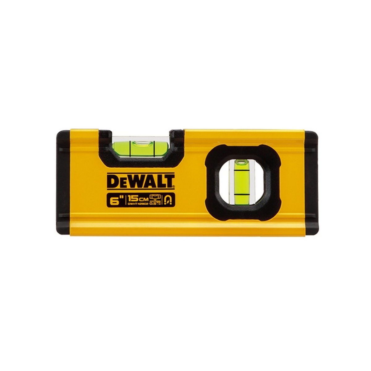 ระดับน้ำแบบพก BOX BEAM 6 นิ้ว แม่เหล็ก DEWALT รุ่น DWHT42802 ราคา ฿504