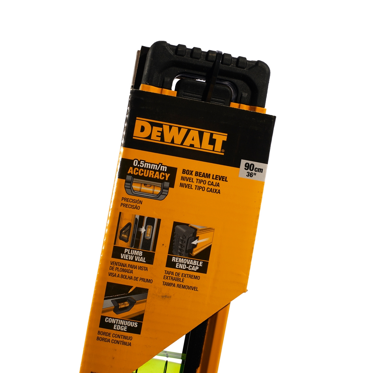 ระดับน้ำ BOX BEAM 36 นิ้ว/900 มม. แม่เหล็ก DEWALT รุ่น DWHT42808 รูปที่ 4