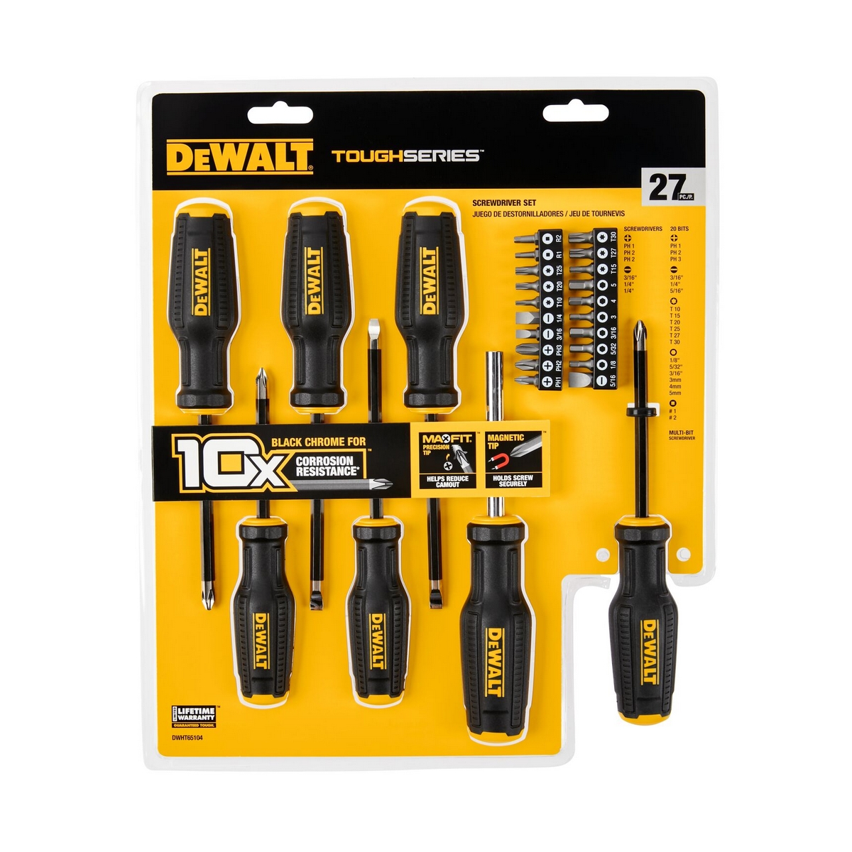 ชุดไขควง MAXFIT 27 ชิ้น/ชุด DEWALT รุ่น DWHT65104 รูปที่ 4