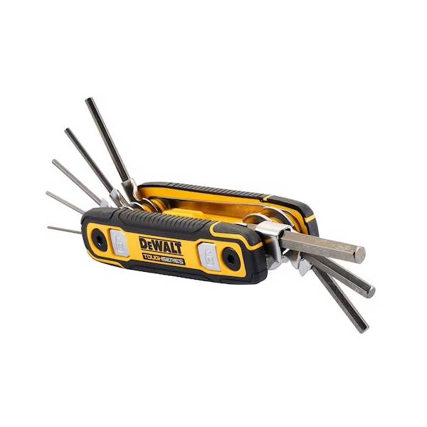 ประแจแอล6เหลี่ยม พับ-ล็อคได้ ขนาด 1.5-8 มม. DEWALT รุ่น DWHT70267 รูปที่ 5