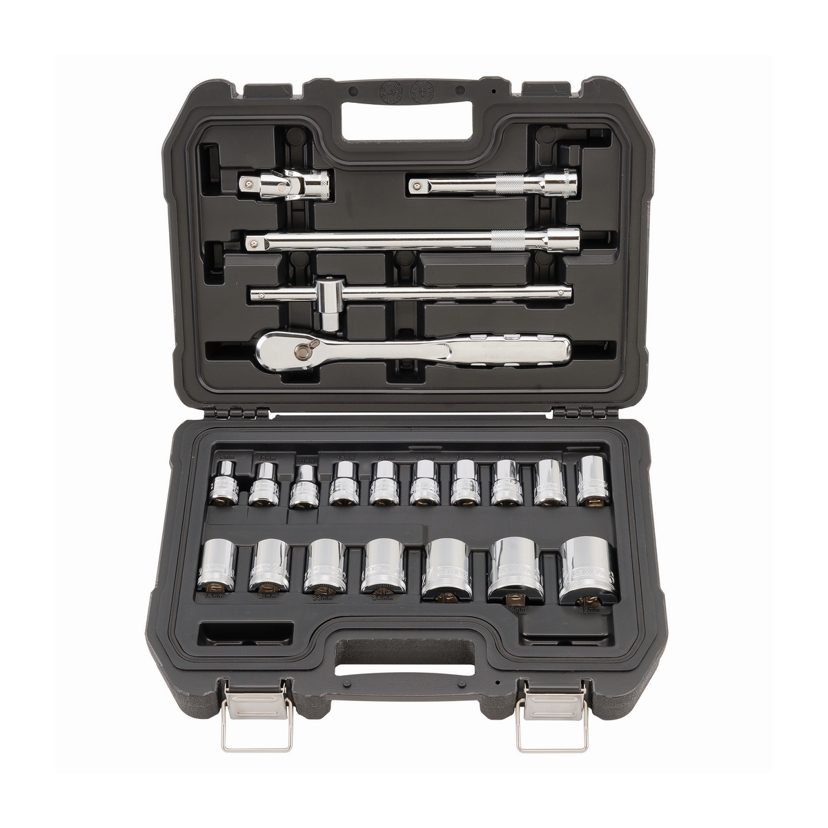 ชุดลูกบ็อกซ์หกเหลี่ยม 1/2" 22 ชิ้น DEWALT รุ่น DWMT19241-1 รูปที่ 2