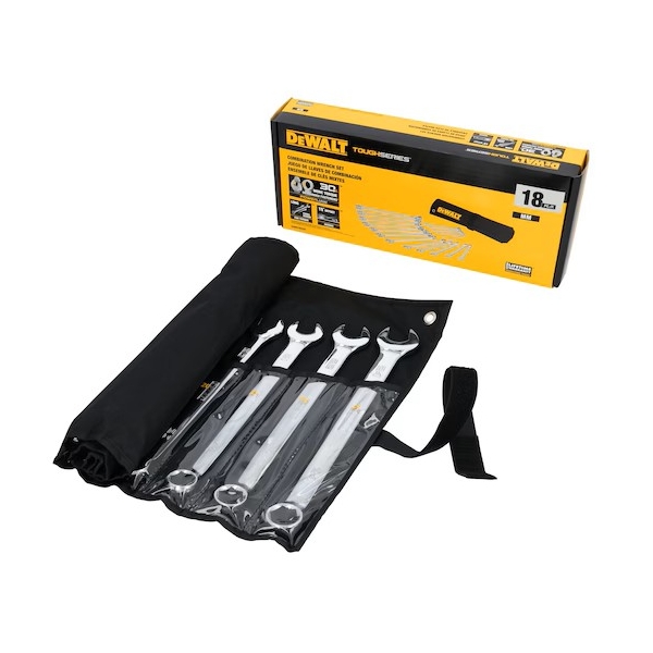 ชุดประแจแหวนข้างฯ ซองผ้า 18ชิ้น 6-24 มม. DEWALT รุ่น DWMT45429 รูปที่ 2