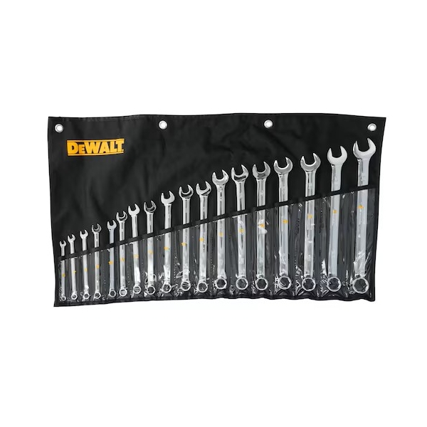 ชุดประแจแหวนข้างฯ ซองผ้า 18ชิ้น 6-24 มม. DEWALT รุ่น DWMT45429 ราคา ฿4,944