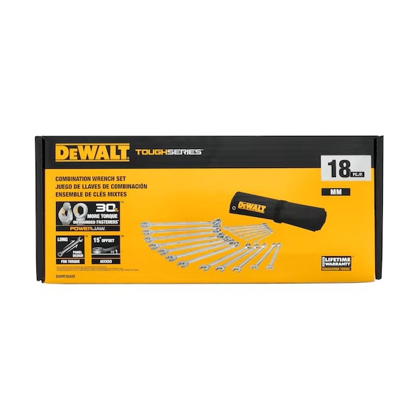 ชุดประแจแหวนข้างฯ ซองผ้า 18ชิ้น 6-24 มม. DEWALT รุ่น DWMT45429 รูปที่ 3