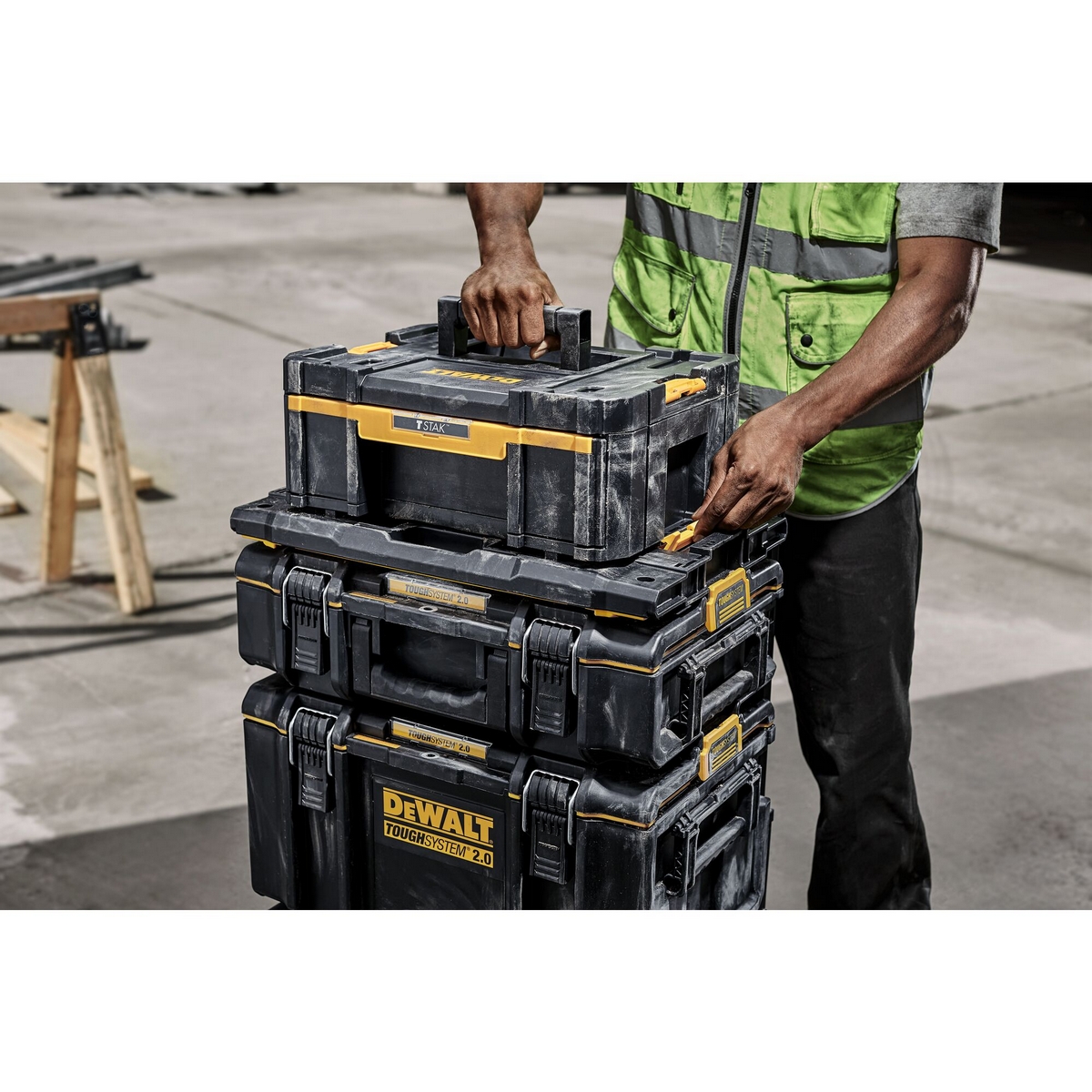 แผ่น ADAPTOR เชื่อมต่อ TOUGHSYSTEM2.0+TSTAK DEWALT รุ่น DWST08017-1 รูปที่ 3