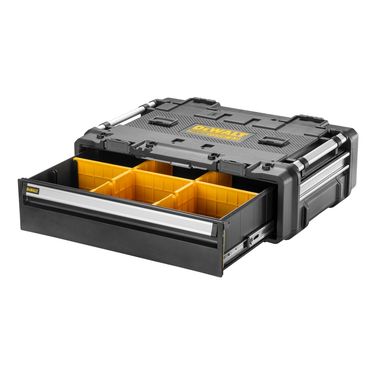 กล่องลิ้นชัก 1 ชั้น TOUGH SYSTEM 2.0 DXL DEWALT รุ่น DWST08510-1 ราคา ฿8,400