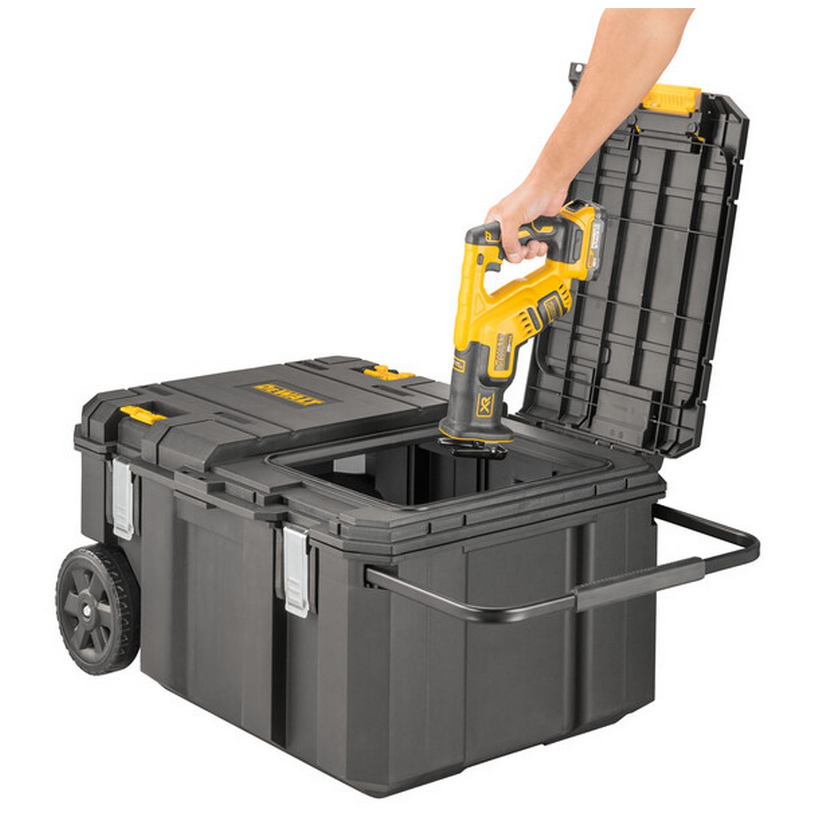 ชุดกล่องรถเข็น TSTAK ขนาด 30 แกลลอน DEWALT รุ่น DWST17871-1 รูปที่ 3