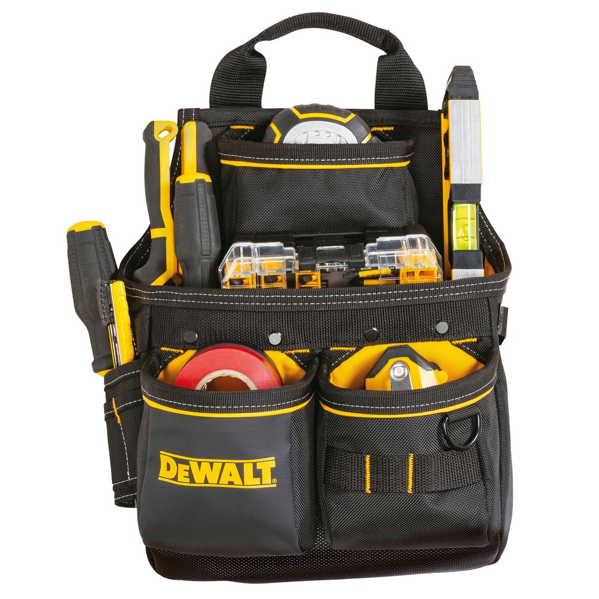 กระเป๋าคาดเอวพร้อมเข็มขัด แบบช่องคู่ DEWALT รุ่น DWST40201-1 ราคา ฿1,422