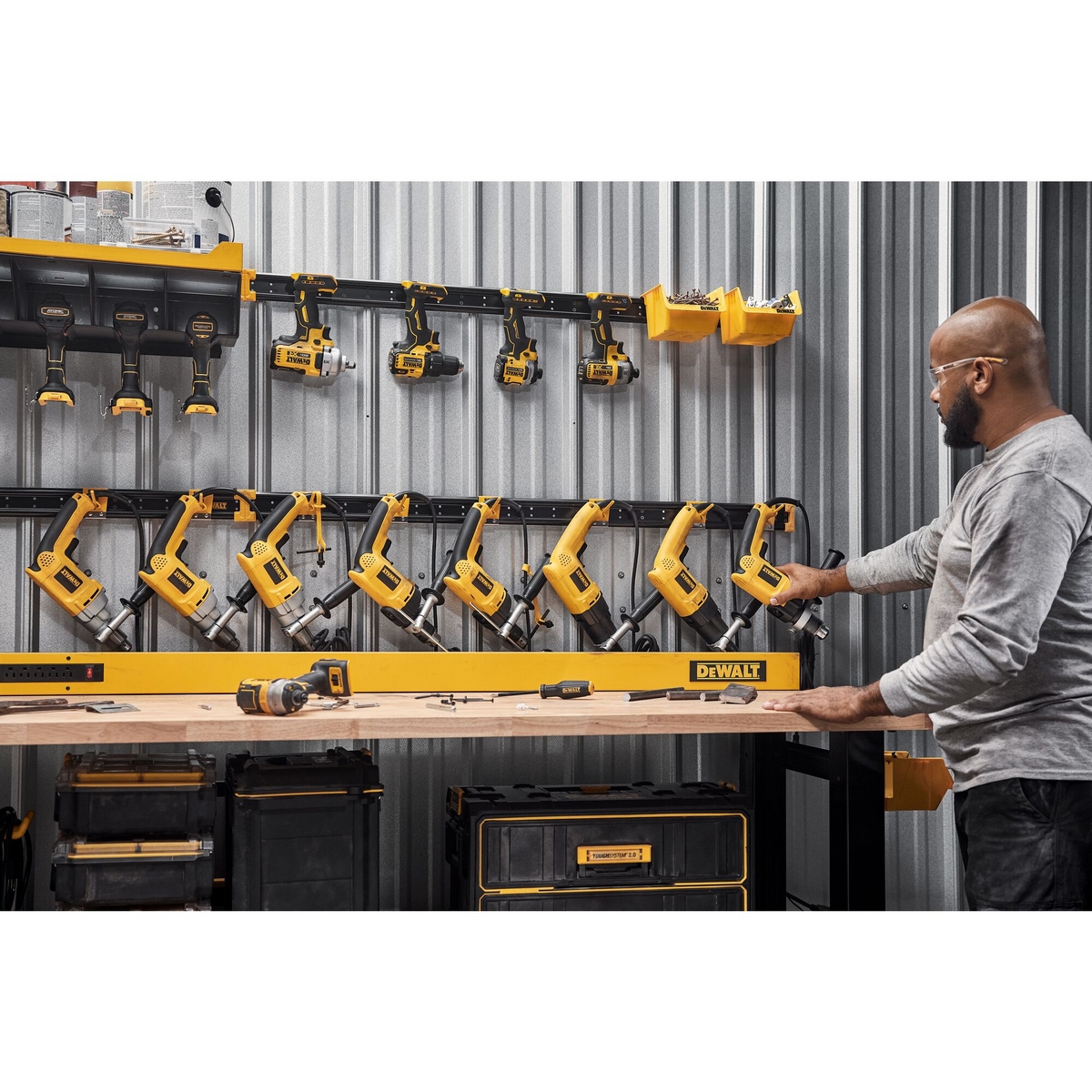 ชุดตะขอหมุดยึดเครื่องมือไฟฟ้า 8ชิ้น/ชุด DEWALT รุ่น DWST82817 รูปที่ 5