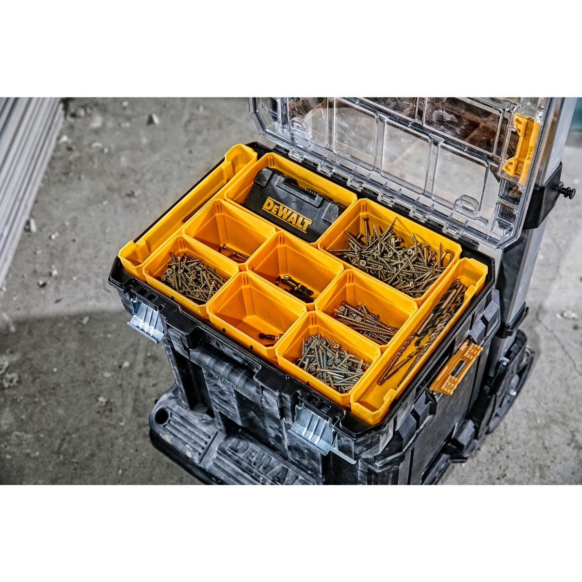 กล่องใส่อุปกรณ์ TSTAK ( กันน้ำ) DEWALT รุ่น DWST82968-1 รูปที่ 5