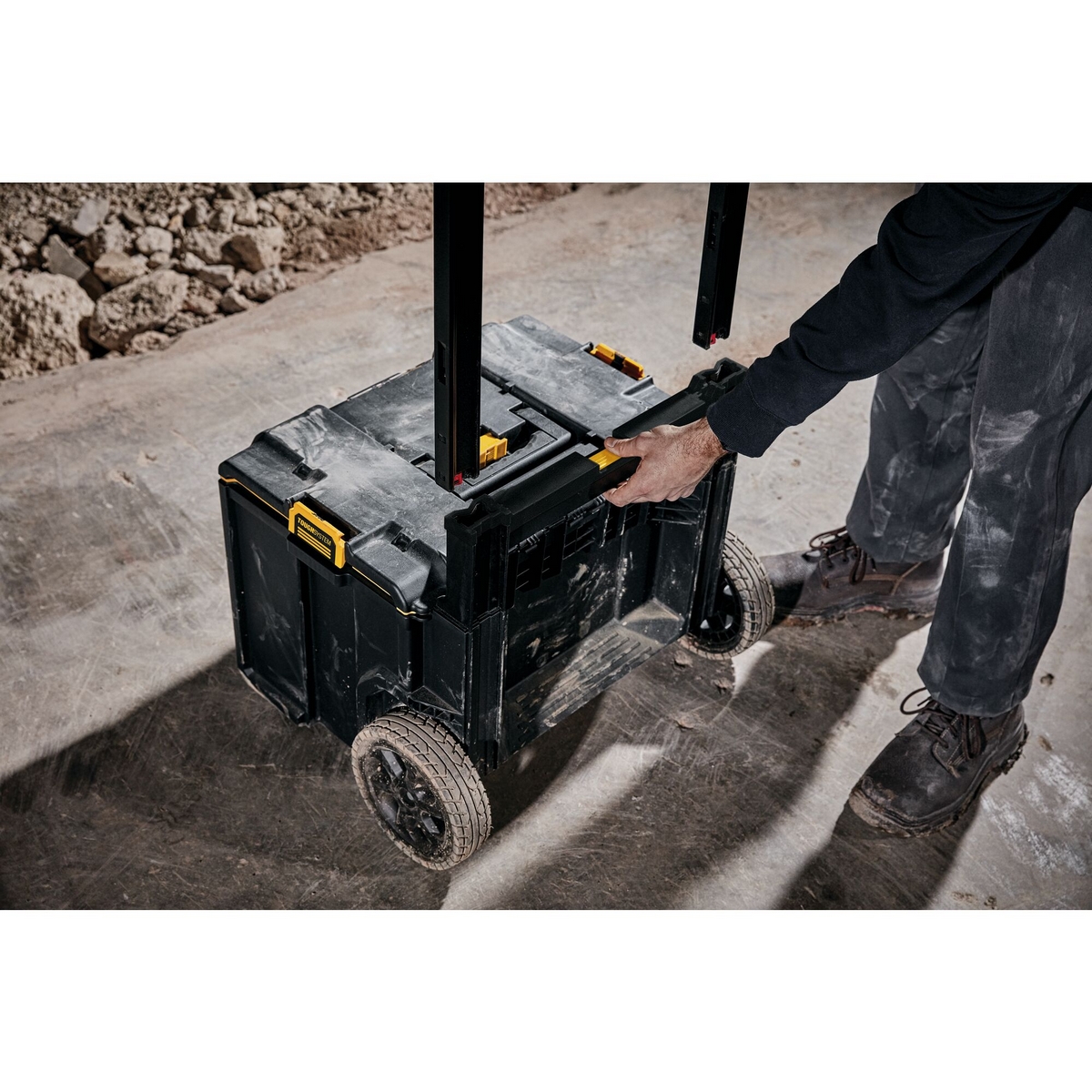 กล่อง TOUGHSYSTEM รถเข็น ขนาดใหญ่ DEWALT รุ่น DWST83295-1 รูปที่ 4