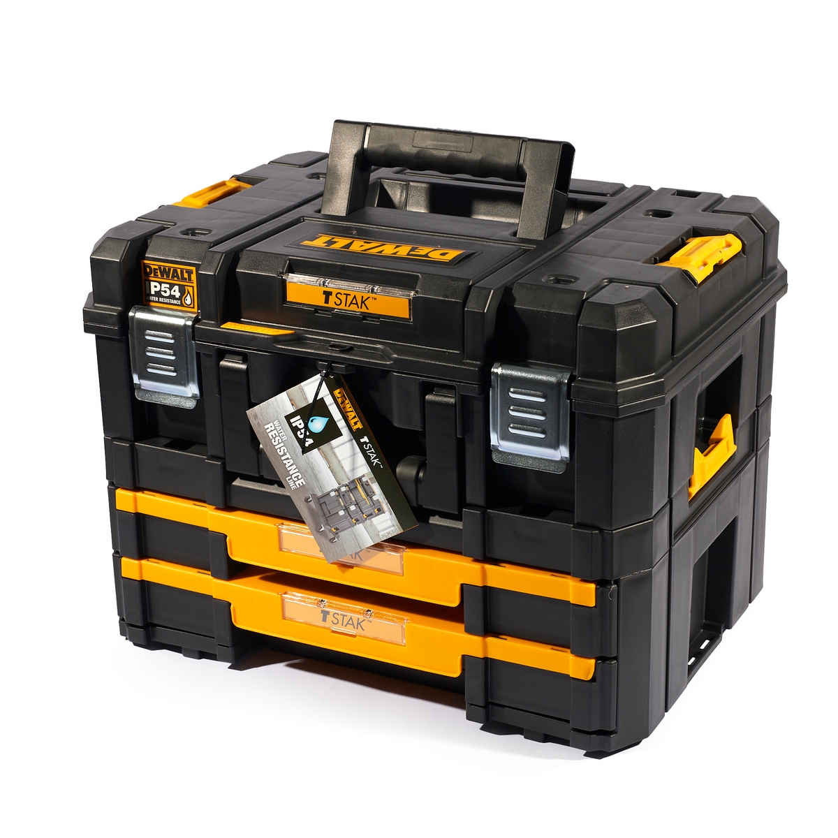 กล่อง TSTAK 2ลิ้นชัก 440X442X301 มม. DEWALT รุ่น DWST83395-1 ราคา ฿2,982
