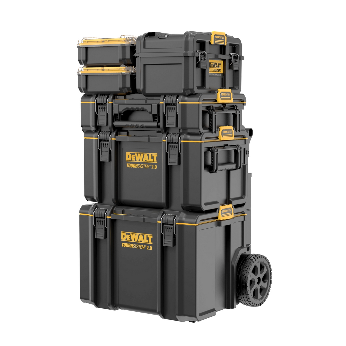 กล่องเก็บชาร์ตแบตเตอรี่ TOUGHSYSTEM2.0 DEWALT รุ่น DWST83471-QW รูปที่ 3