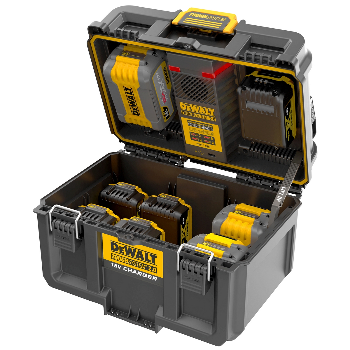 กล่องเก็บชาร์ตแบตเตอรี่ TOUGHSYSTEM2.0 DEWALT รุ่น DWST83471-QW ราคา ฿10,386