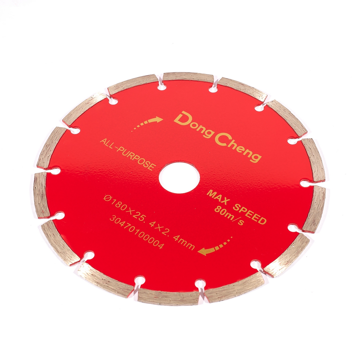 ใบเพชรตัดคอนกรีต 7" / 180X25.4X2.4MM DONG CHENG รุ่น DA-30470100004 รูปที่ 2