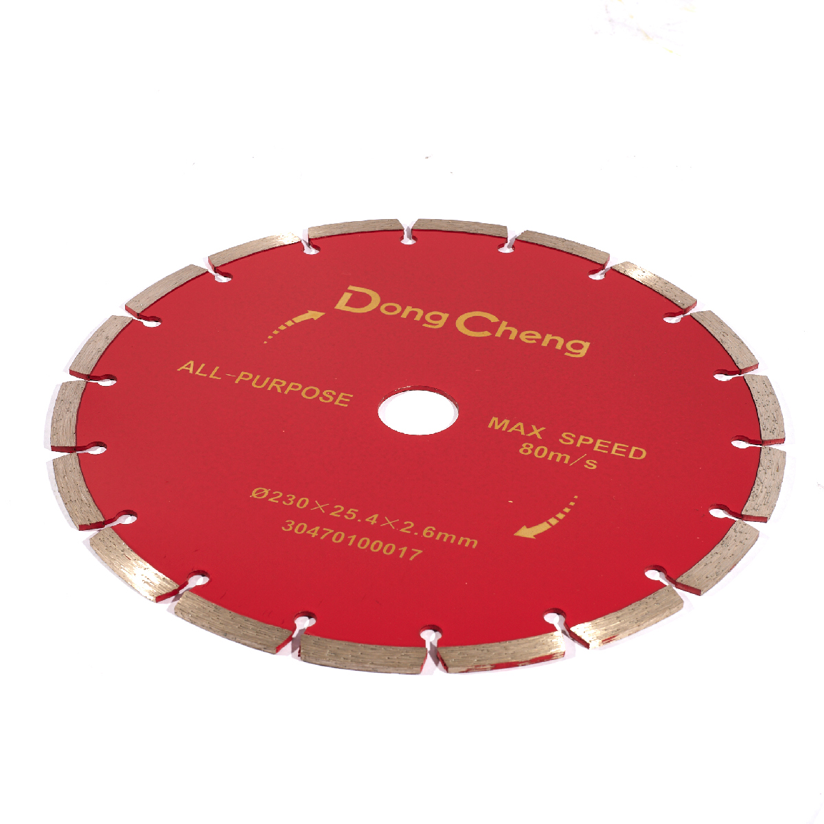 ใบเพชรตัดคอนกรีต 9" / 230X25.4X2.6MM DONG CHENG รุ่น DA-30470100017 รูปที่ 2