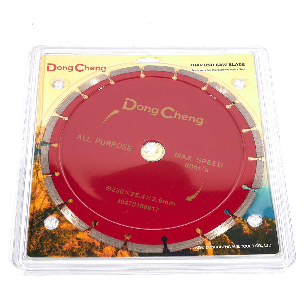 ใบเพชรตัดคอนกรีต 9" / 230X25.4X2.6MM DONG CHENG รุ่น DA-30470100017 รูปที่ 4