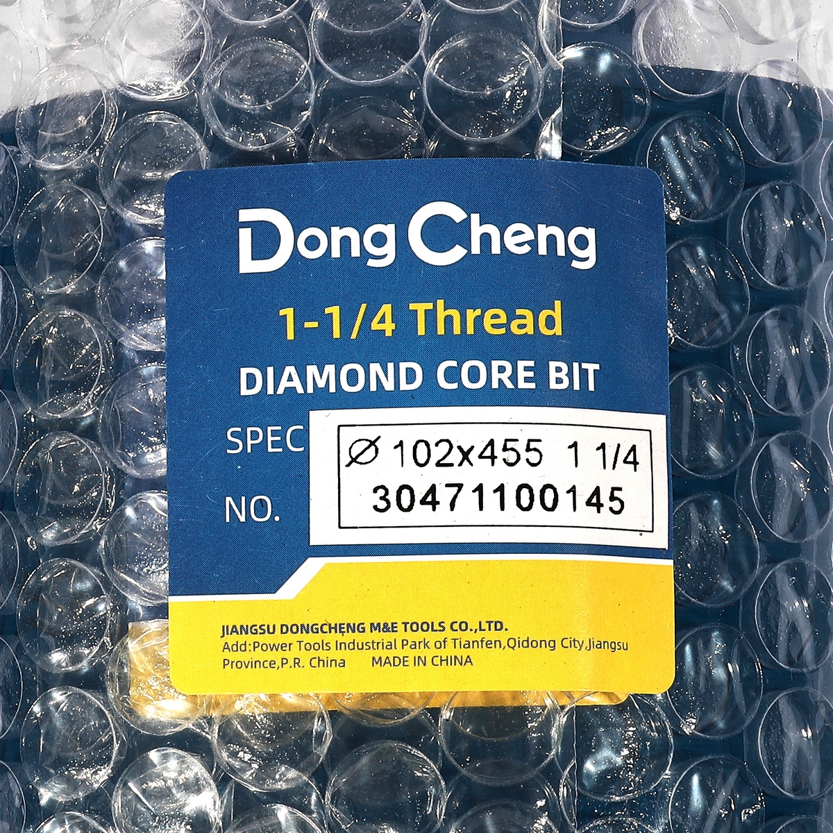 กระบอกเจาะเพชร 102 X 455 มม.-4" COREBITS DONG CHENG รุ่น DA-30471100145 รูปที่ 4