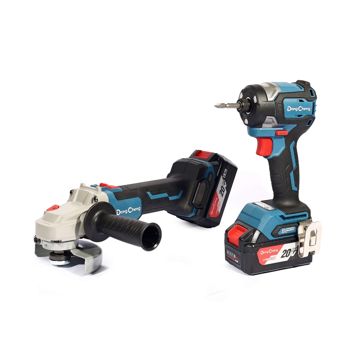 20V ชุดCOMBO ไขควงกระแทก+เครื่องเจียร4" DONG CHENG รุ่น DC-DCKIT27_EK รูปที่ 4