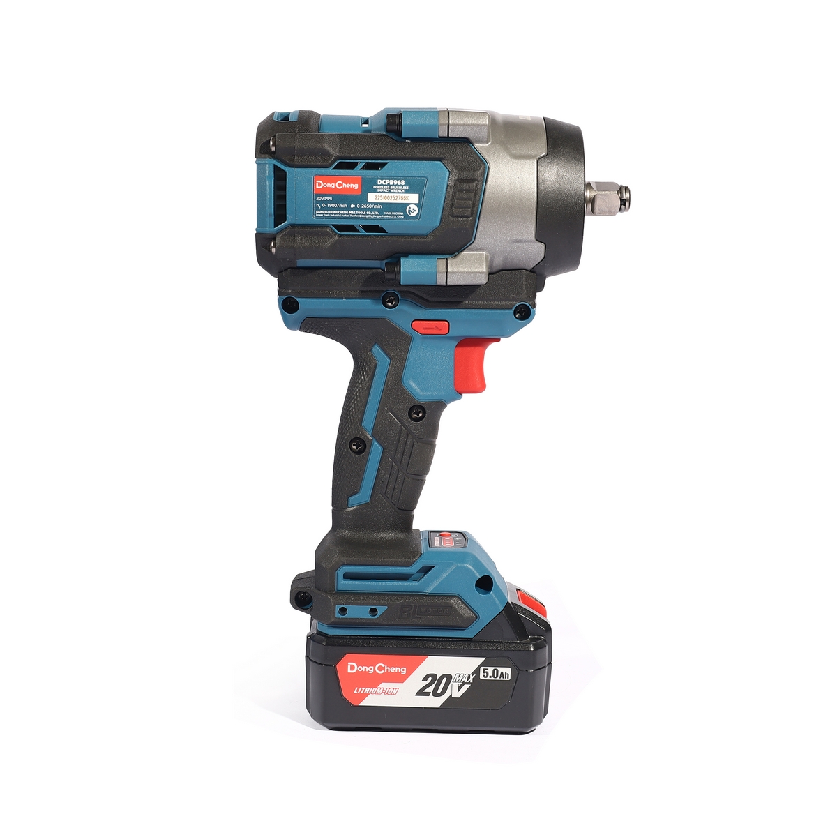 20V-BL บล็อก 1/2" 968 N.M ชุด5A*2 DONG CHENG รุ่น DC-DCPB968_FK รูปที่ 4