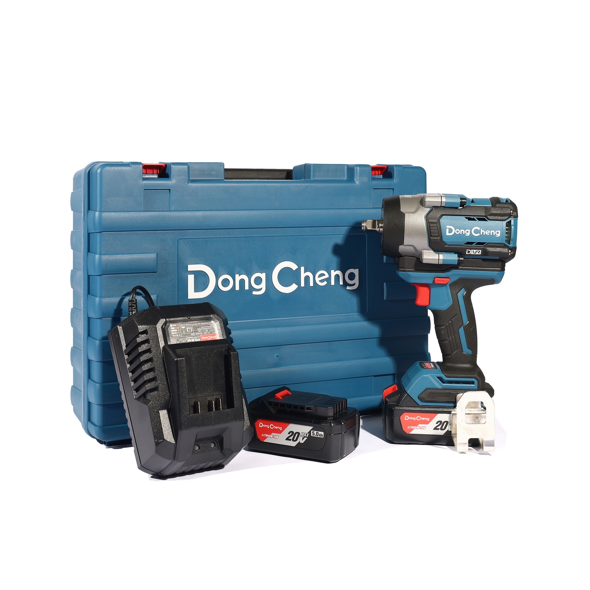 20V-BL บล็อก 1/2" 968 N.M ชุด5A*2 DONG CHENG รุ่น DC-DCPB968_FK ราคา ฿6,480