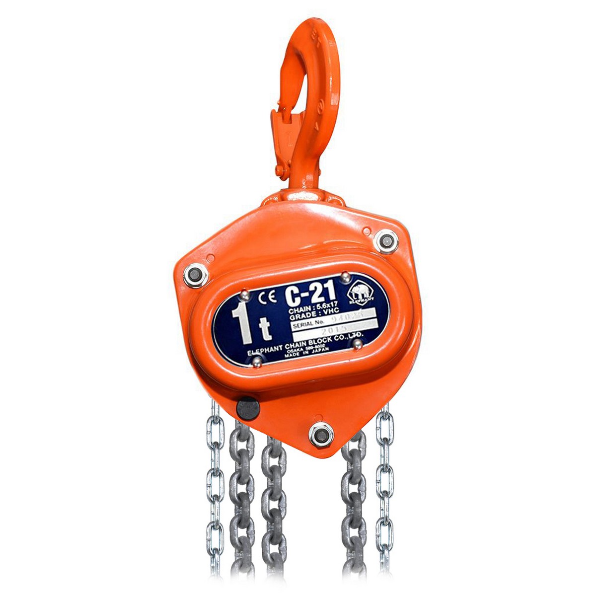รอกโซ่ C-21-1 (1 TON) ELEPHANT ราคา ฿4,260
