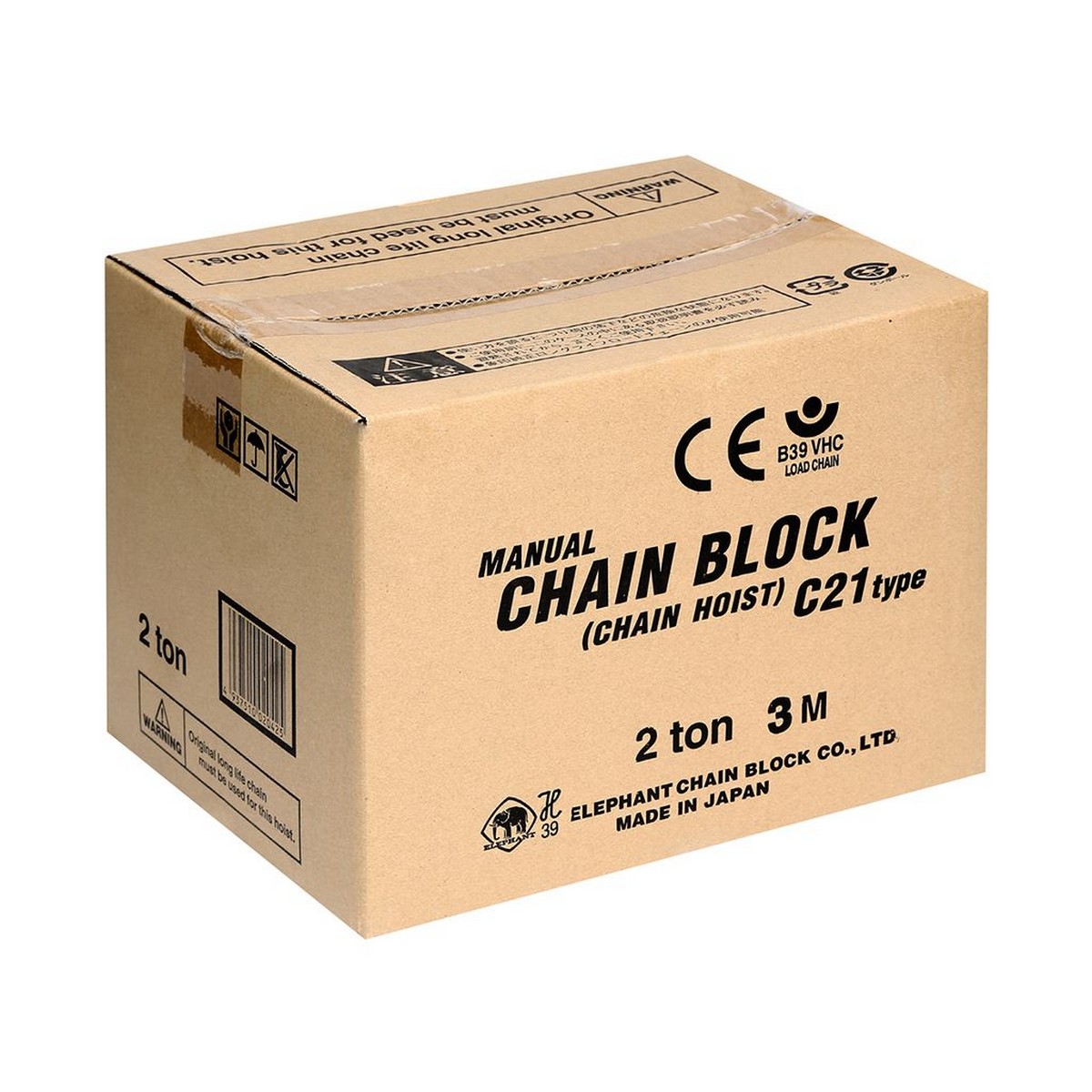 รอกโซ่ C-21-2 (2 TON) ELEPHANT รูปที่ 3