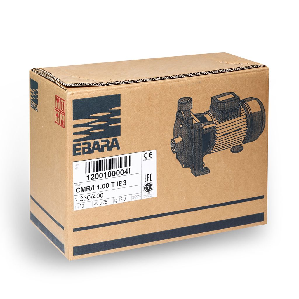 ปั๊มใบพัดแบบเปิด (1HP 3สาย) EBARA รุ่น CMR-1.00T รูปที่ 5