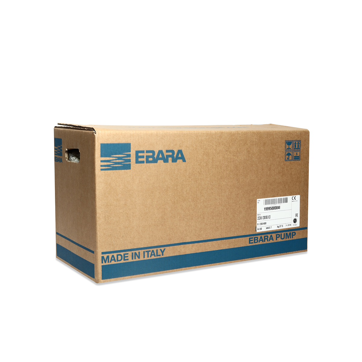 ปั๊ม SS304 ใบพัดคู่ 3 สาย EBARA รุ่น 2CDX-200/50 รูปที่ 4