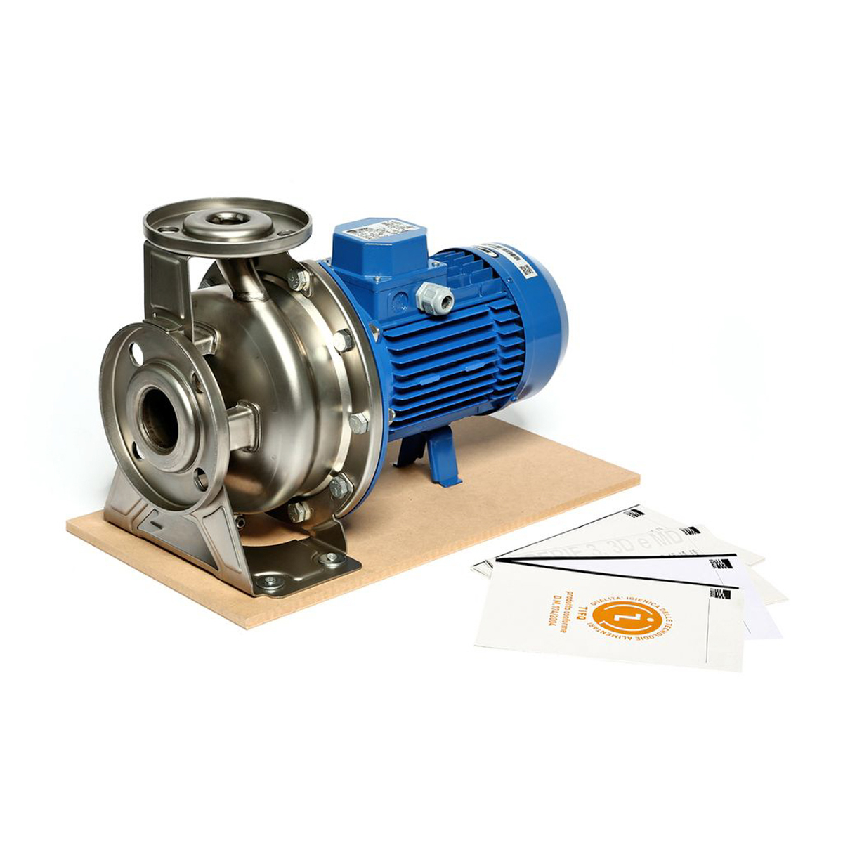 ปั๊มสแตนเลส - 3สาย EBARA รุ่น 3M 50-160/5.5 รูปที่ 4
