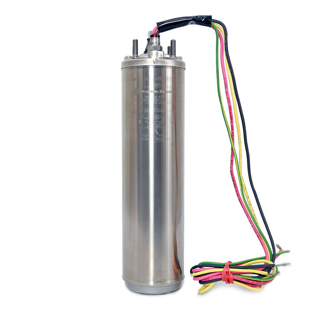 มอเตอร์ 4" 1HP 1 เฟส 220Vพร้อมสายไฟ48" FRANKLIN ราคา ฿9,540