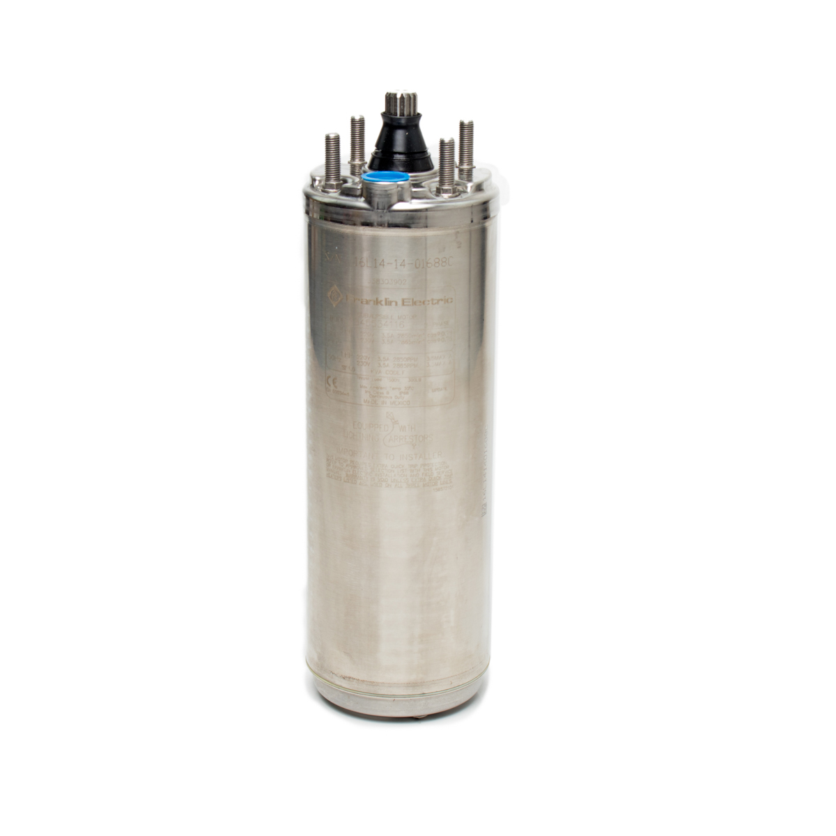 มอเตอร์ 4"1HP3เฟส220V แถมสายไฟ 48” โซล่า FRANKLIN ราคา ฿9,780