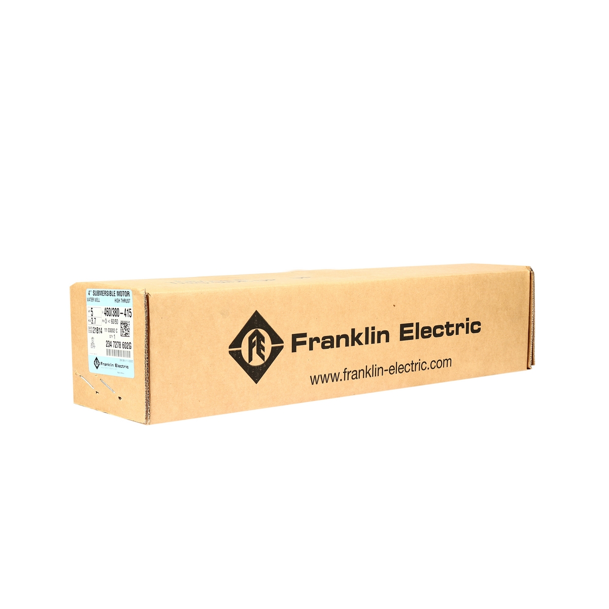 มอเตอร์ 4" 5 HP 3เฟส 380Vพร้อมสายไฟ 100" FRANKLIN รูปที่ 5