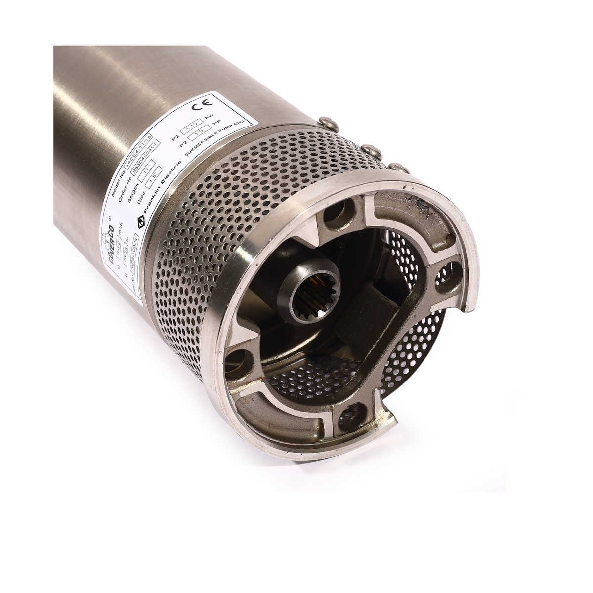 เฉพาะปั๊มบาดาล 4" 4ADE4-11/15 1.5 HP FRANKLIN COVERCO รูปที่ 3