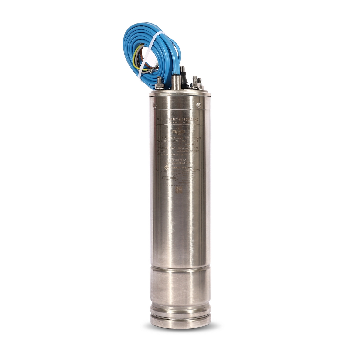 มอเตอร์น้ำมัน 4" 1 HP 220V. สายไฟ1.5ม. FRANKLIN COVERCO ราคา ฿4,110