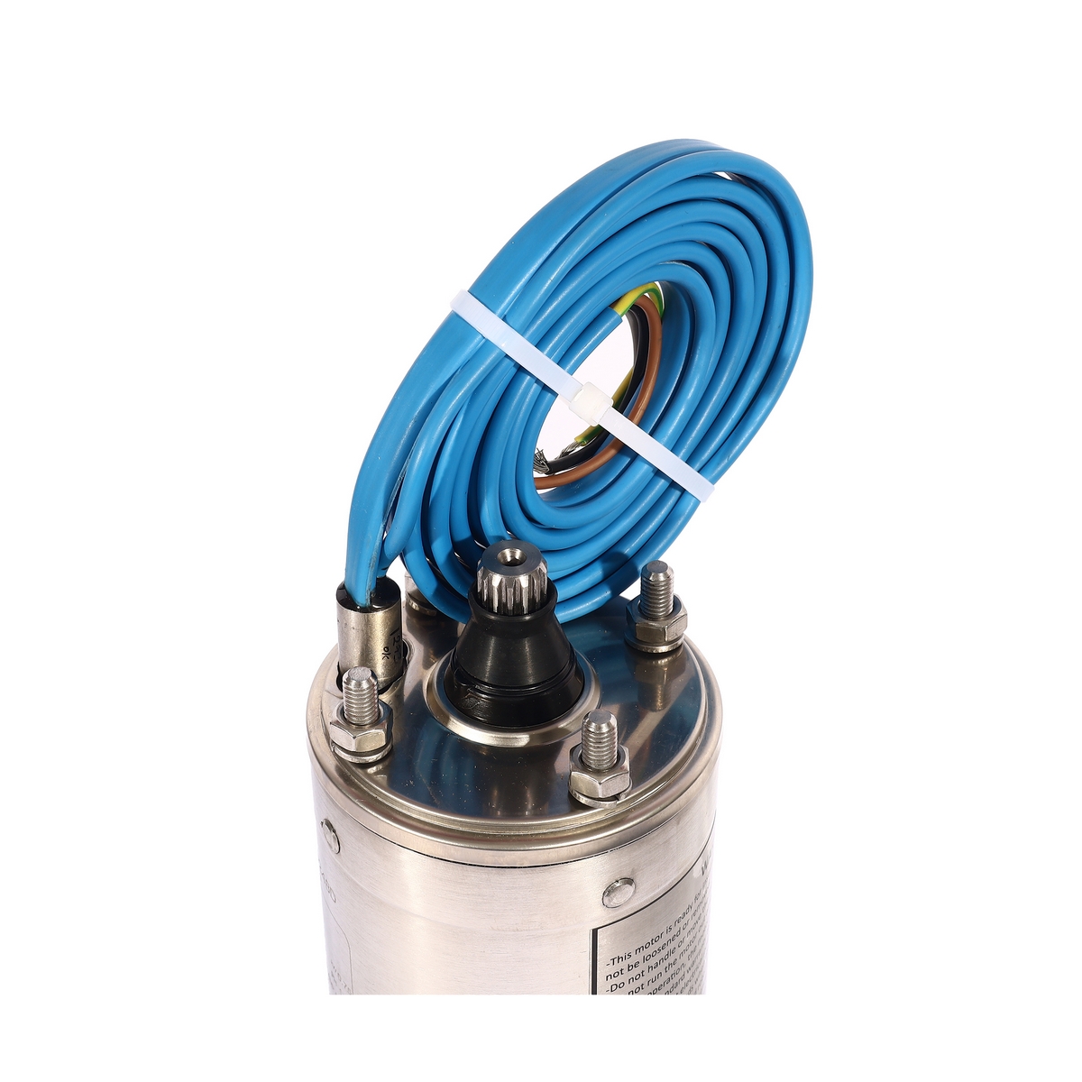 มอเตอร์น้ำมัน 4" 1 HP 220V. สายไฟ1.5ม. FRANKLIN COVERCO รูปที่ 3