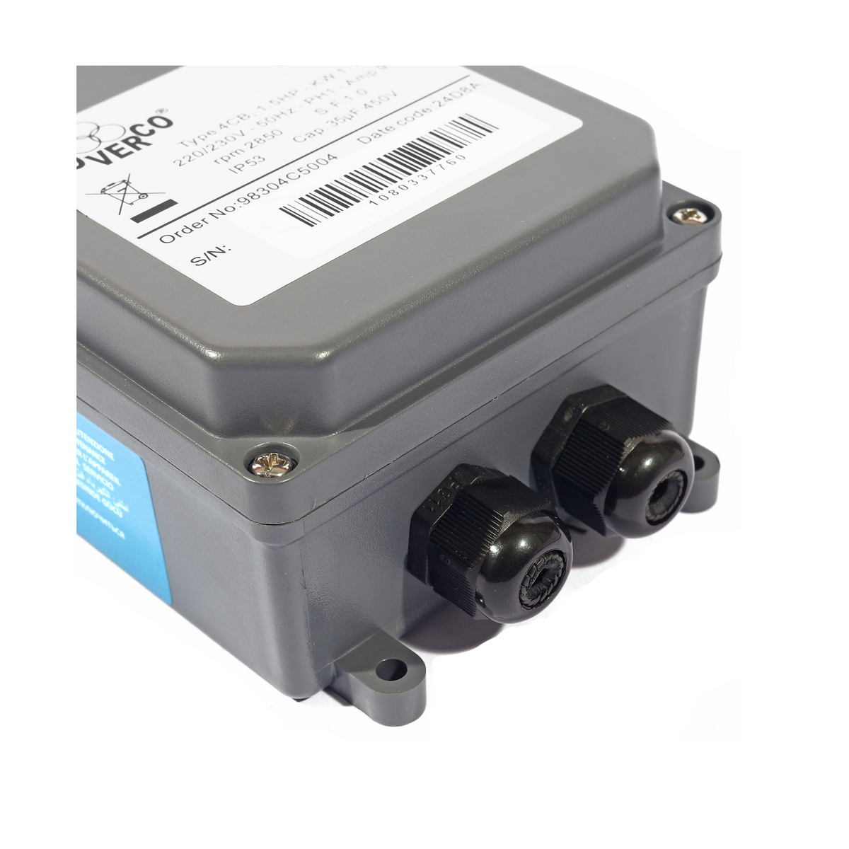 กล่องคอนโทรล CB3W 1.5HP 220V 50HZ FRANKLIN COVERCO รูปที่ 4