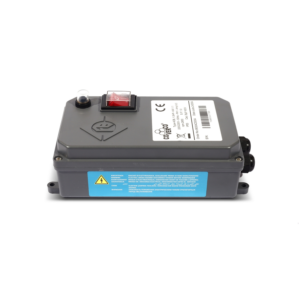 กล่องคอนโทรล CB3W 1.5HP 220V 50HZ FRANKLIN COVERCO รูปที่ 3