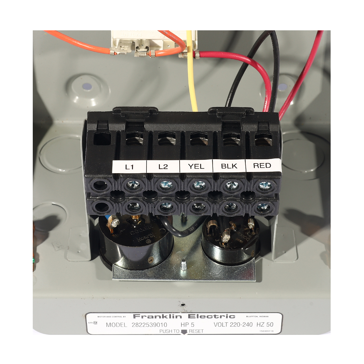 สวิตช์คอนโทรล 5 HP 220V 50HZ FRANKLIN รูปที่ 4